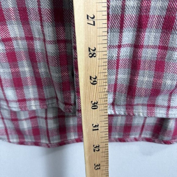 Vintage Abercrombie And Fitch Shirt Mens Large Plaid Big Flannel Oversized Y2K - Picture 9 of 11